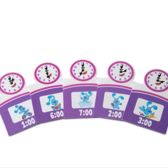 Melissa and Doug Blue's Clues Clock Toy - Picture 2 of 6